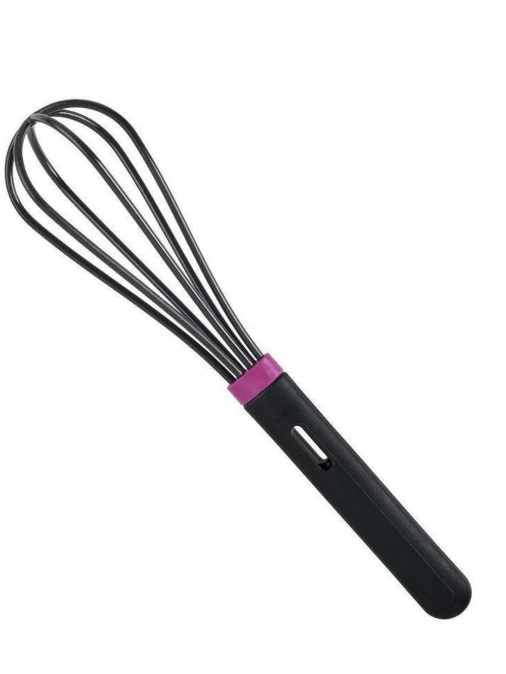 Tupperware Black and Purple Silicone Whisk